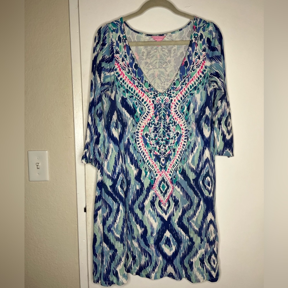 Lily Pulitzer Midi Sleeve Dress